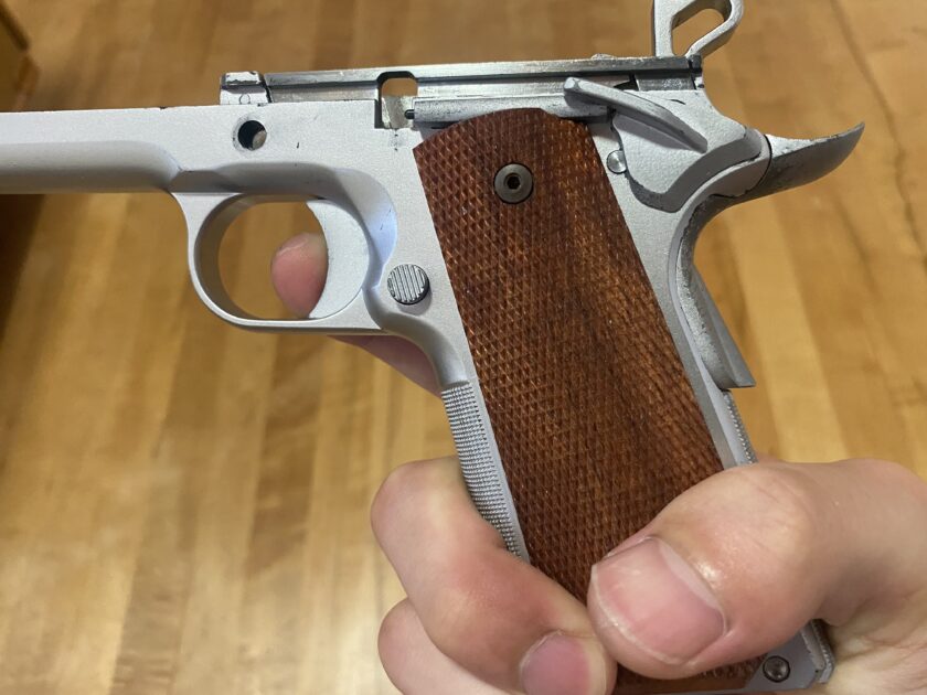 グリップセーフティ　キャンセル　完成　m1911