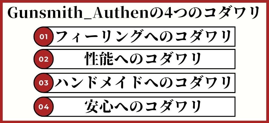 Gunsmith_Authenのコダワリ