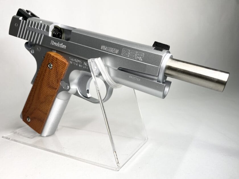 WA SIG GSR Revolution シルバーモデル ホールドオープン