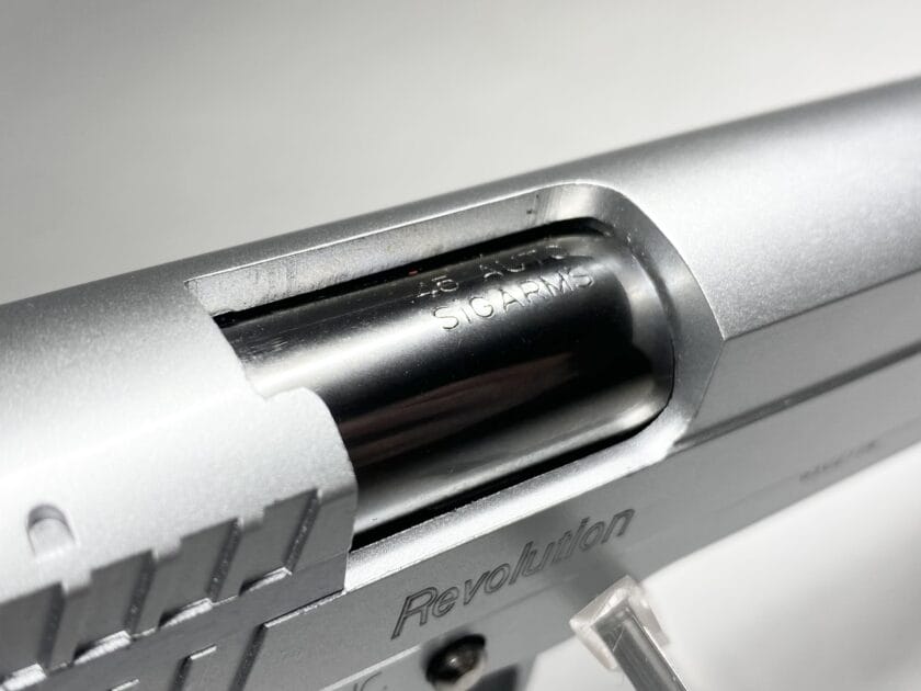 WA SIG GSR Revolution シルバーモデル プラスチックチャンバー