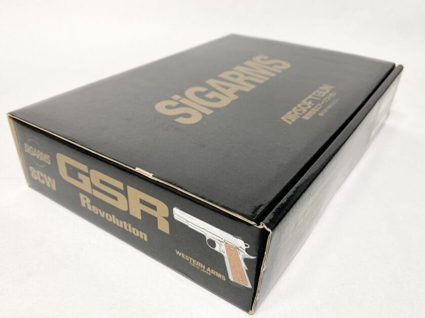 WA SIG GSR Revolution シルバーモデル パッケージ