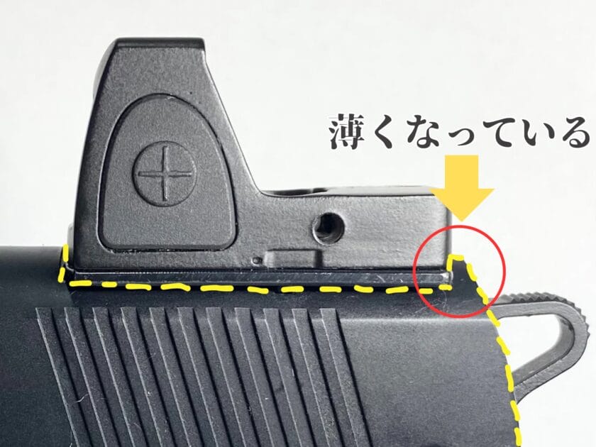 WA LBオペレーター スライド弱点