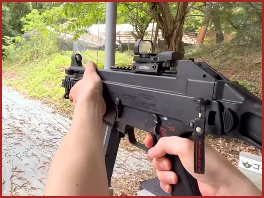 Gunsmith_Authen 最前線カスタム 撃つイメージ