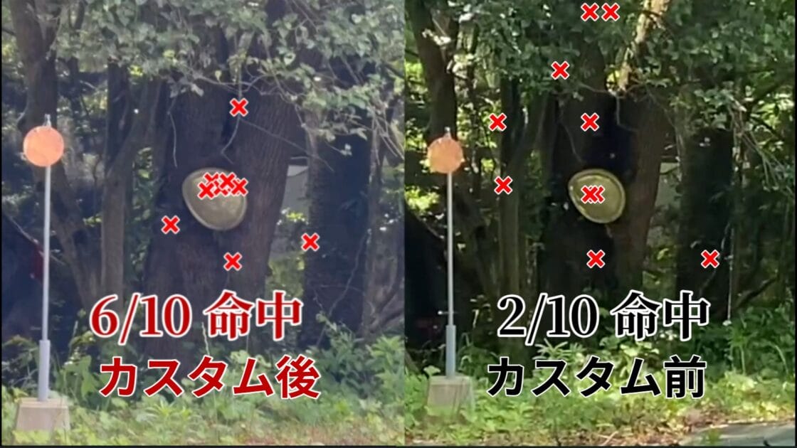 VFC ガスブロUMP カスタムによる違い